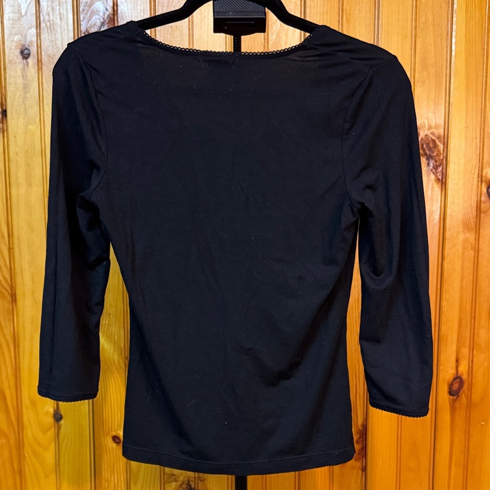 Old Navy Black Long Sleeve Top - Picture 6 of 6